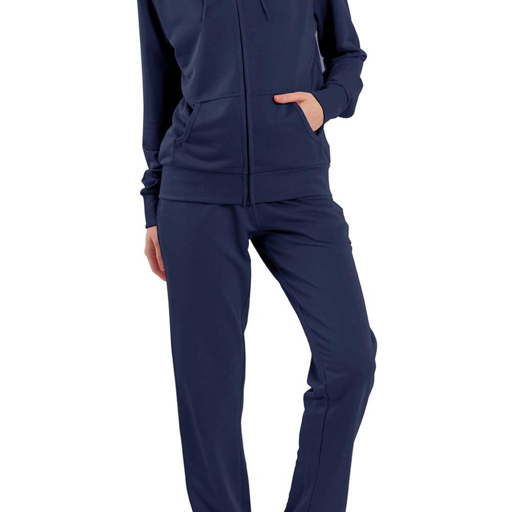 Women's Casual Tracksuit Set Slim Fit Hoodie Sweatpants Jogging Outfit